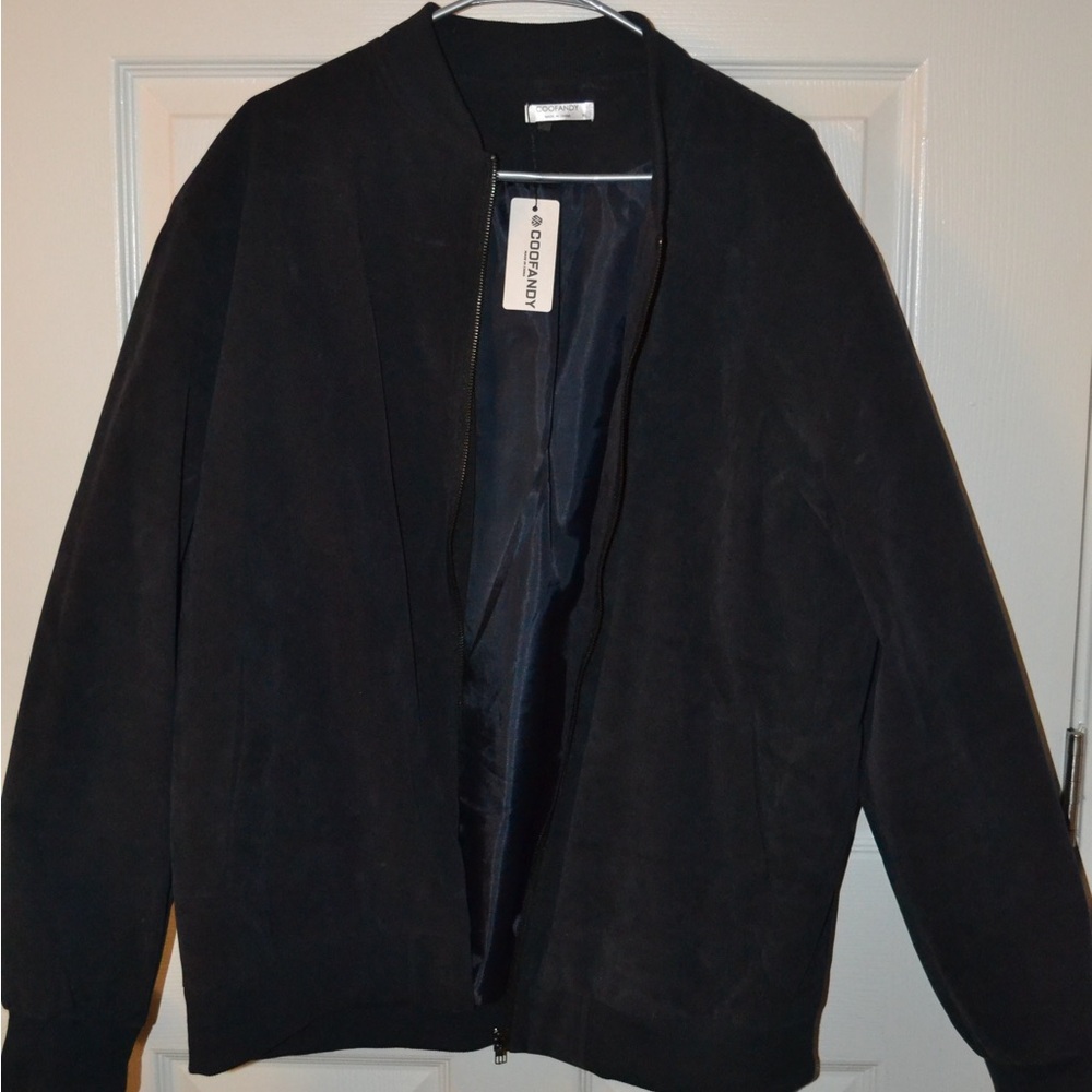 Men's Navy Bomber Jacket